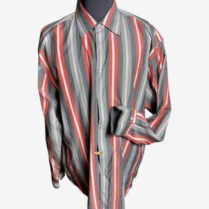 Vtg. Head Master Dress Shirt Men's X-Tall Fit Size 4XL NBA